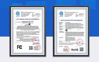 中航軟件榮獲FCC、RoHS認(rèn)證證書